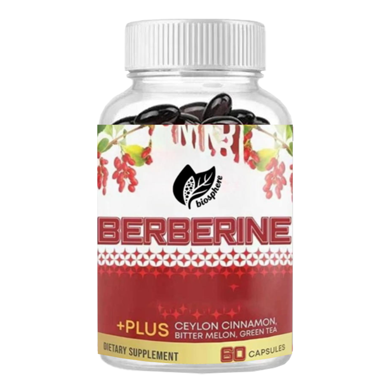 Berberine Hcl Capsule - Berberine HCL 1200mg, Containing Ceylon Cinnamon,