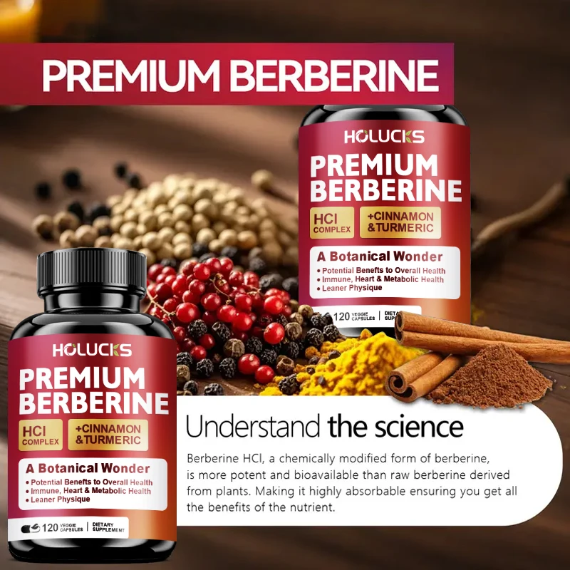 Holucks Premium Berberine HCl  - Berberine Hcl Capsule 评论和价格