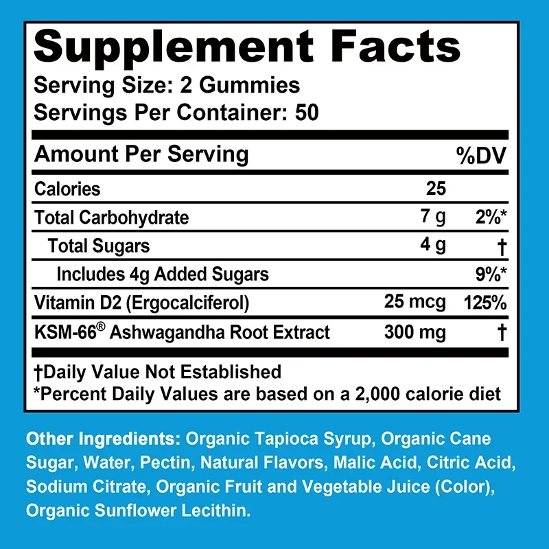 Ashwagandha Gummies - Regulate - Ashwagandha Extract Root 评论和价格