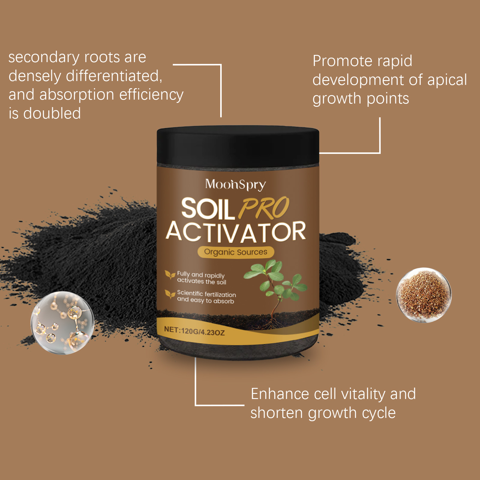 120g Soil Nutrition Powder Boo - Roots Nutrition & Fitness Inglewood Photos 评论和价格