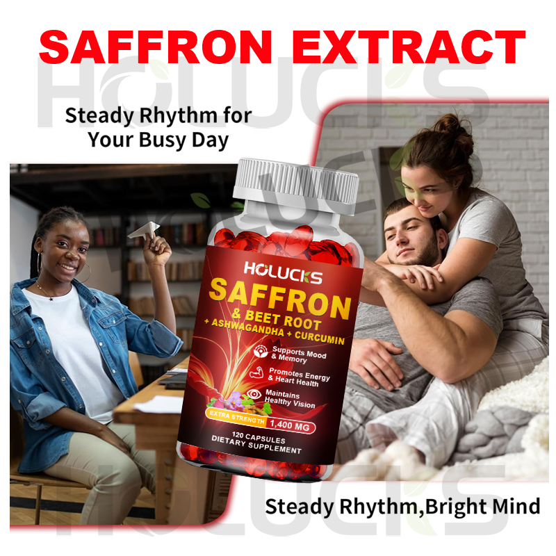 Organic Saffron Extract 1400mg - Ashwagandha Extract Root 评论和价格