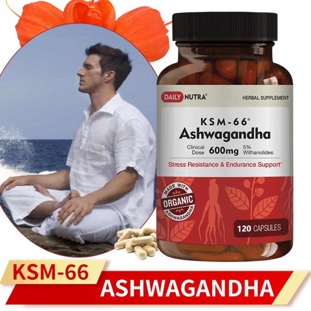 KSM-66 Ashwagandha 600mg Organ - Ashwagandha Extract Root 评论和价格