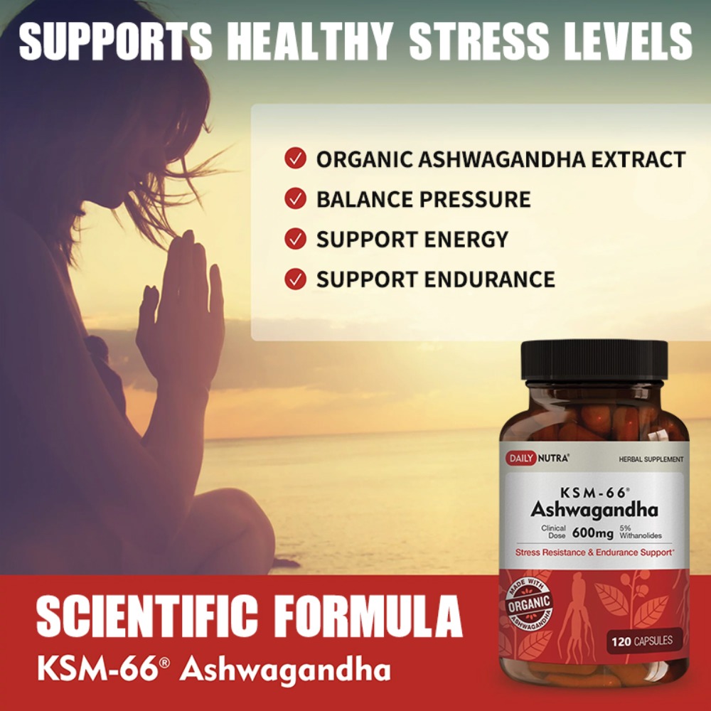 KSM-66 Ashwagandha 600mg Organ - Ashwagandha Extract Root 评论和价格