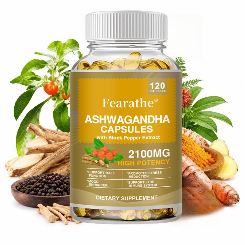 Ashwagandha 2100mg Capsules, w - Ashwagandha Extract Root 评论和价格