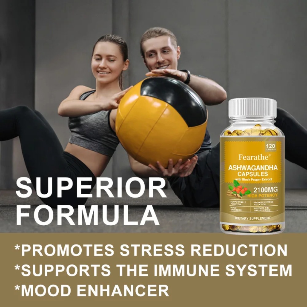 Ashwagandha 2100mg Capsules, w - Ashwagandha Extract Root 评论和价格