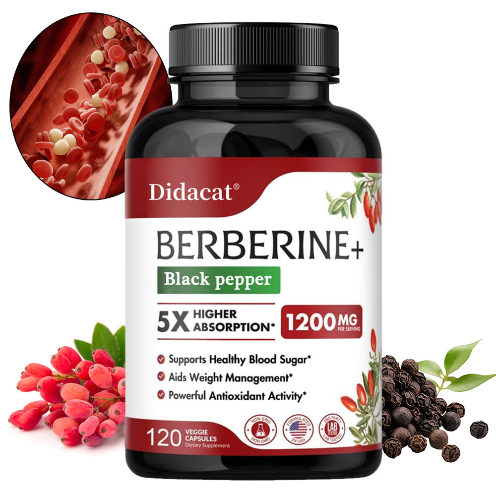 Berberine Supplement 1200mg -  - Berberine Hcl Capsule 评论和价格