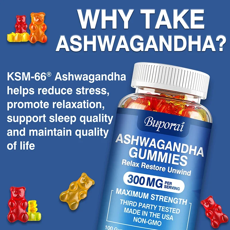 Ashwagandha Gummies - Stress R - Ashwagandha Extract Root 评论和价格